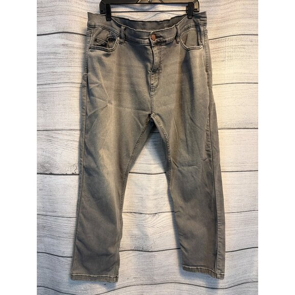 Mugsy Mens Beans Gray Jeans 40x30 - Picture 1 of 3